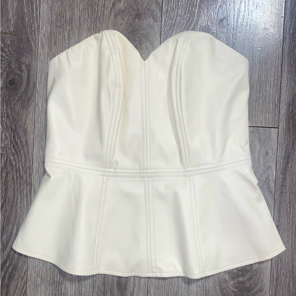 New Women’s Pleather Dressy Tube Top